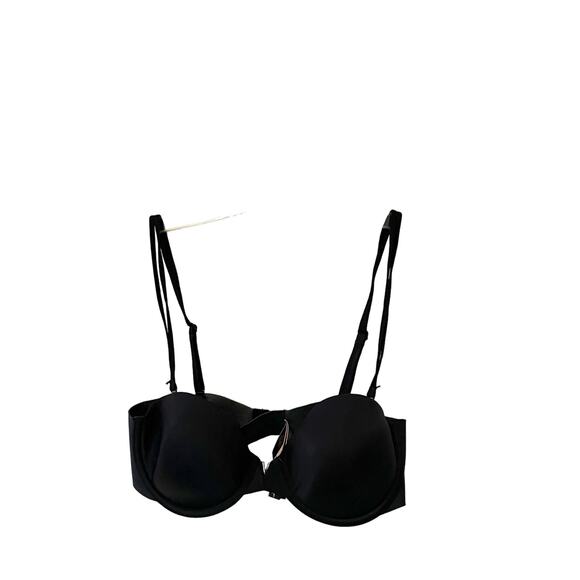 Victoria's Secret Underwire Lightly Padded Convertible Bra Black Size 34C - Picture 1 of 7